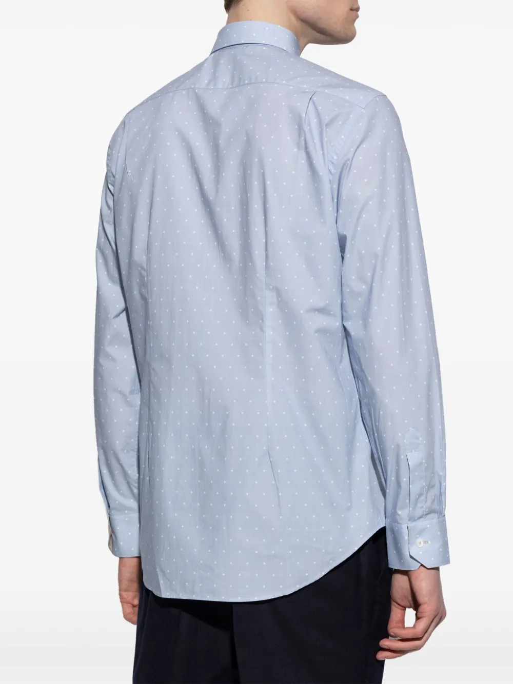 Paul Smith Overhemd met stippen Blauw