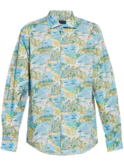 Paul & Shark graphic-print shirt