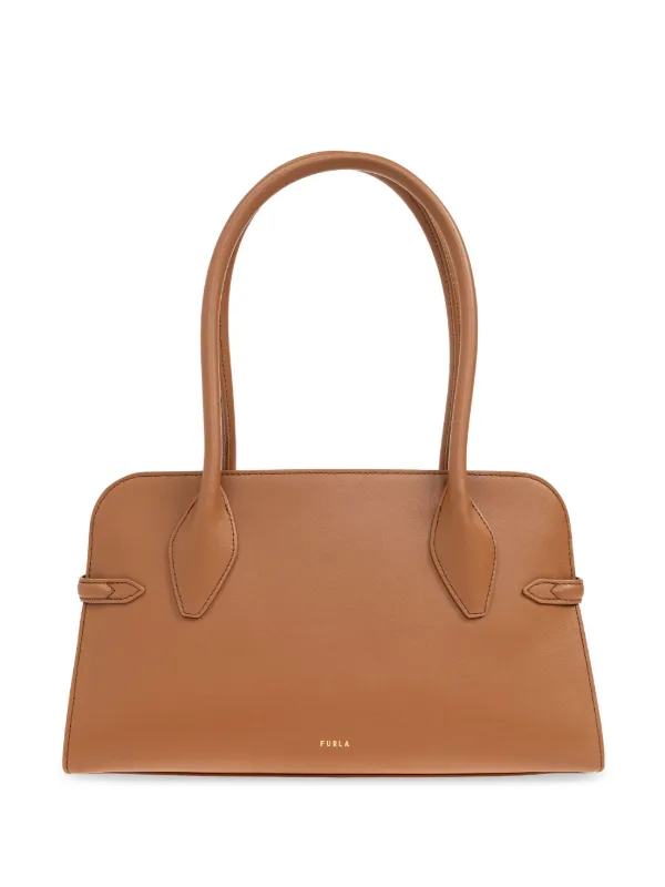 Furla Goccia Tote Bag | Brown | FARFETCH