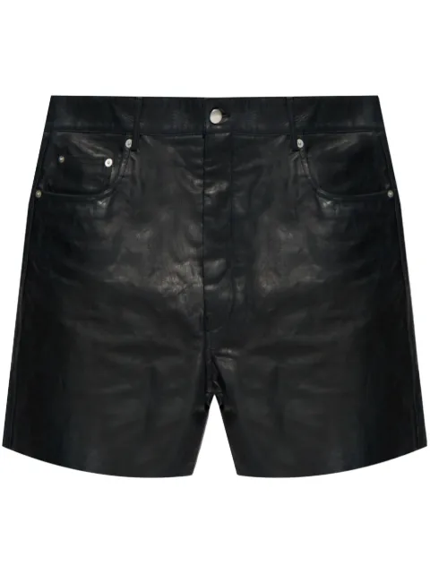 Rick Owens shorts con bolsillos