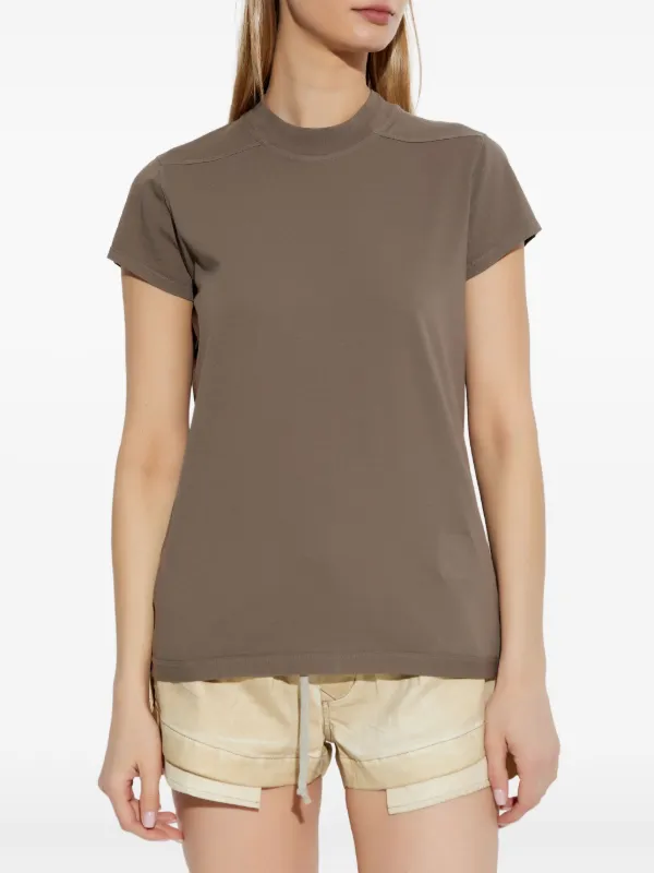 ◆大人気◆ RICK OWENS DRKSHDW ジャージーTシャツ 2色 Rick Owens DRKSHDW ジャージー Tシャツ | ブラウン | FARFETCH JP