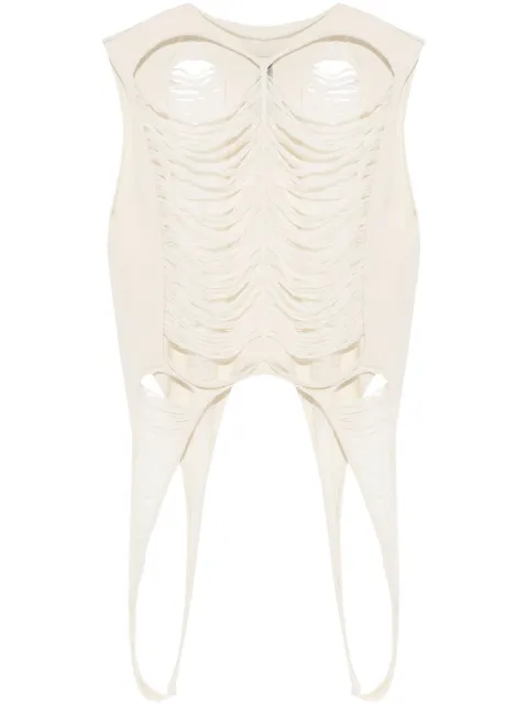 Rick Owens distressed tank top