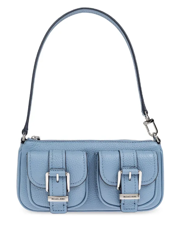【Michael Kors 】ZOE ロゴポシェット ショルダー S ZOE(ゾーイ) ぺブルレザー ポシェット ショルダー スモール