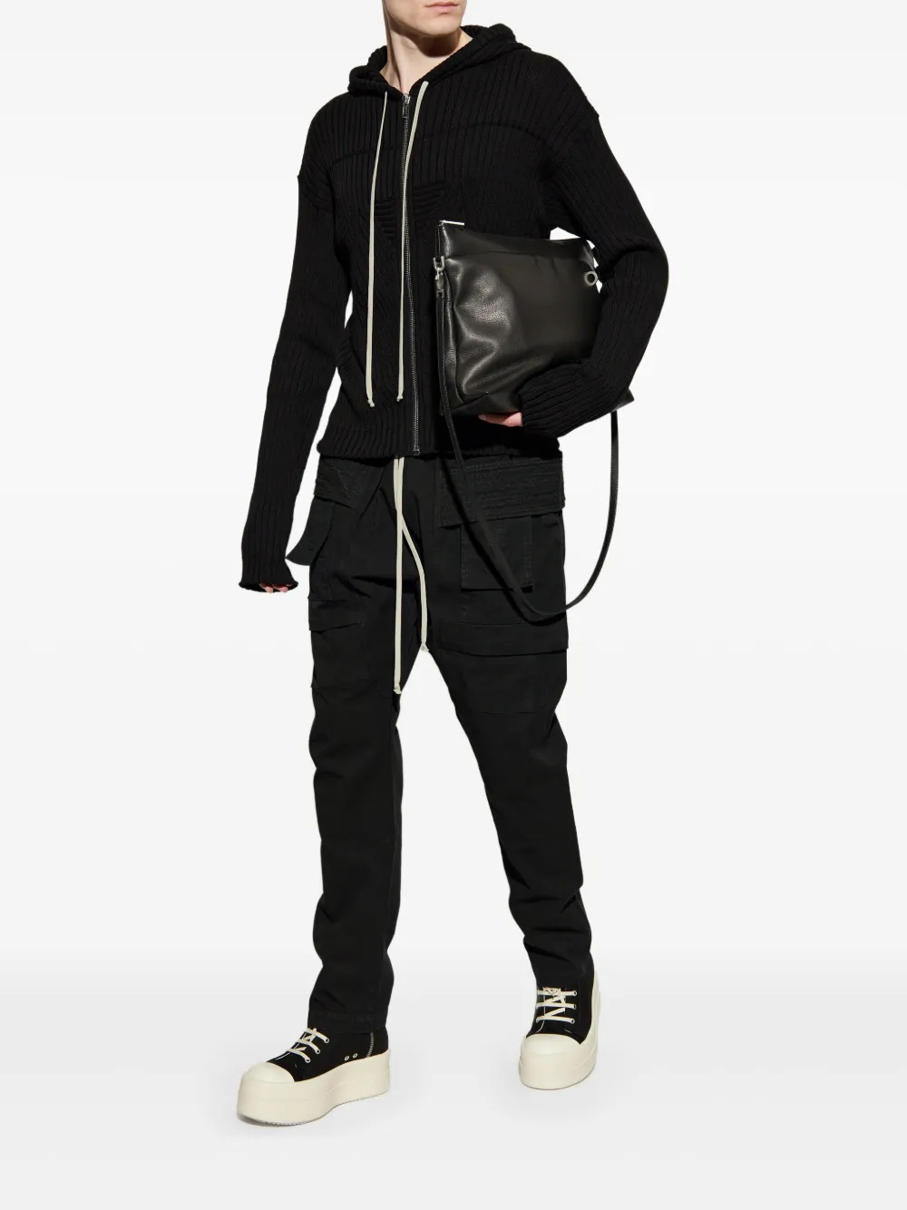 Rick Owens DRKSHDW Cargo broek - Zwart