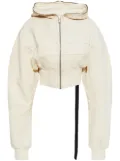 Rick Owens DRKSHDW jersey cropped jacket - Neutrals