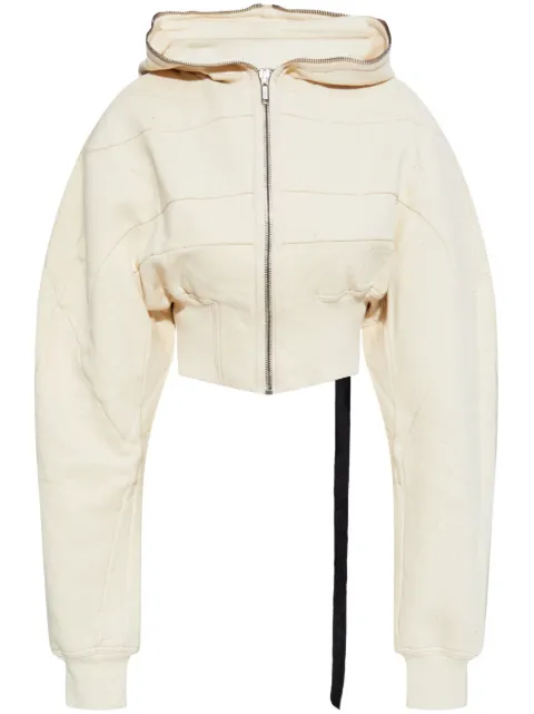 Rick Owens DRKSHDW jersey cropped jacket