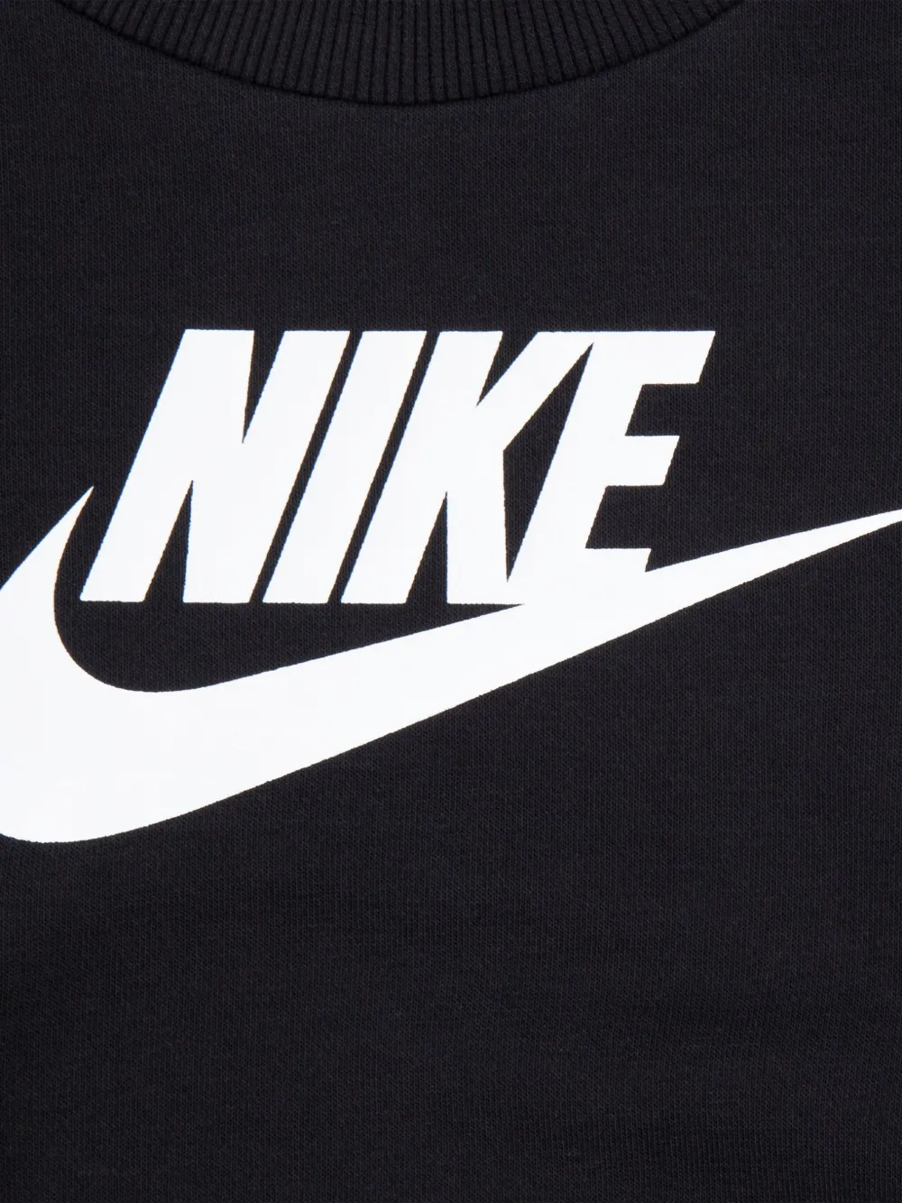 Nike Kids Sweater met logo Zwart