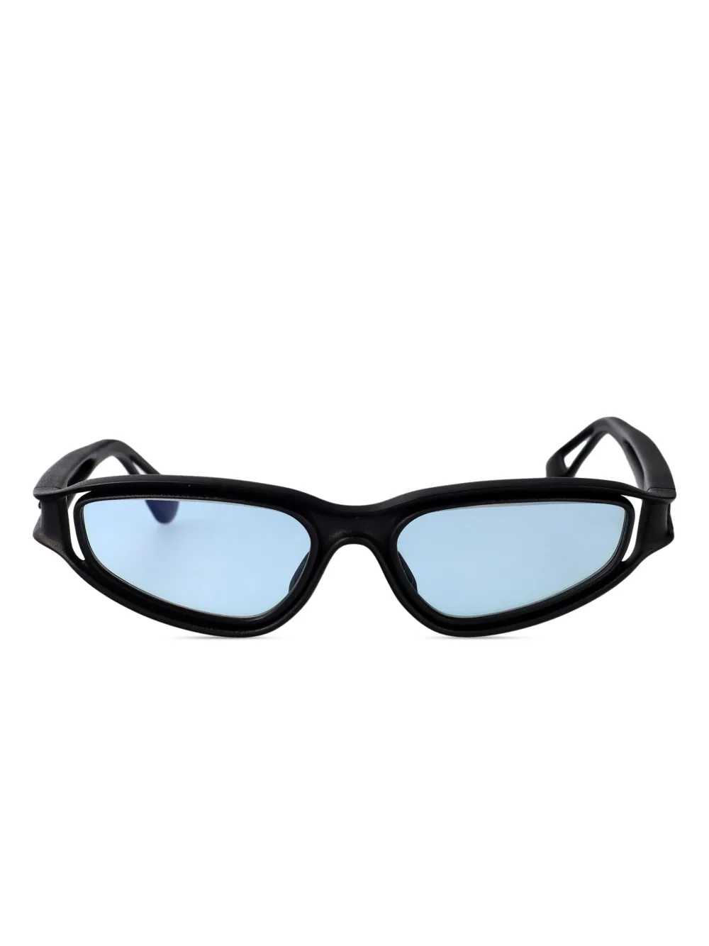 Yohji Yamamoto cat-eye frame sunglasses | Black | Image 1