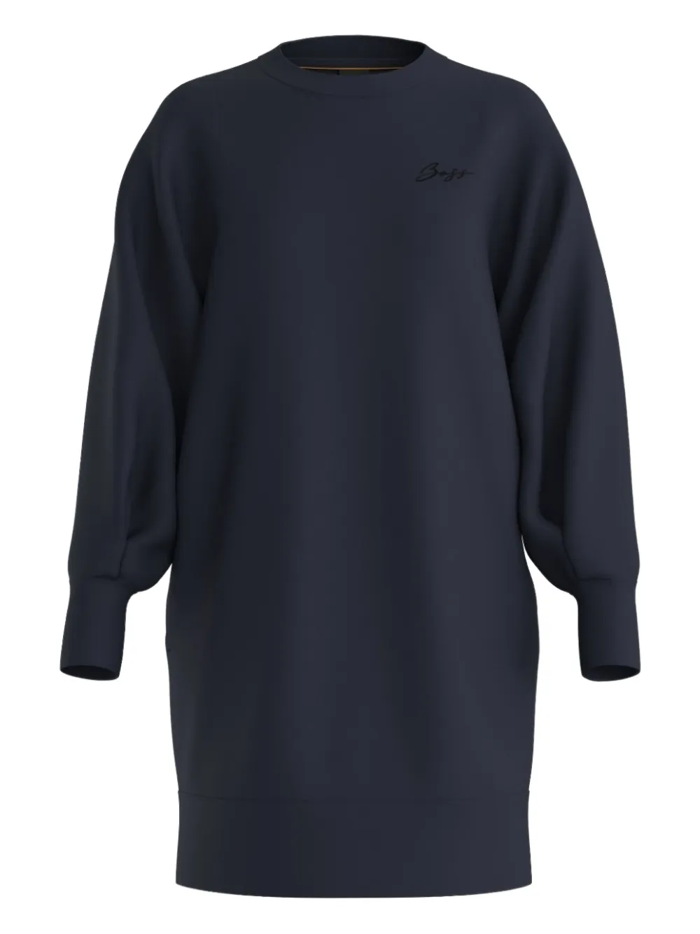 BOSS long-sleeve mini dress - Blu