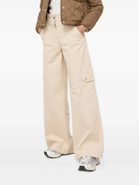 BOSS cargo-pocket wide-leg trousers