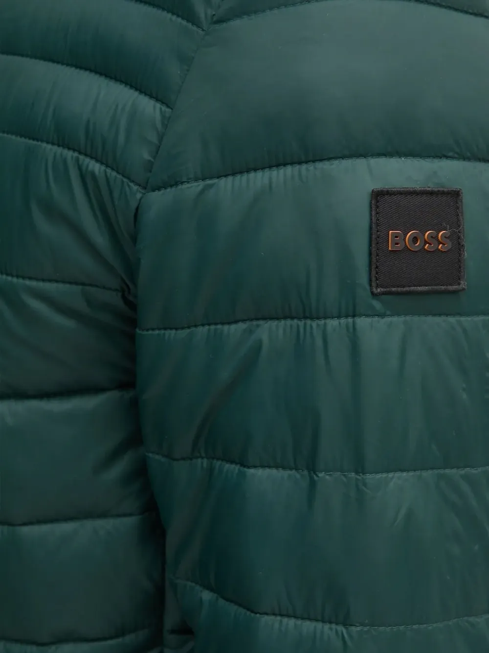 BOSS Gewatteerd jack Groen