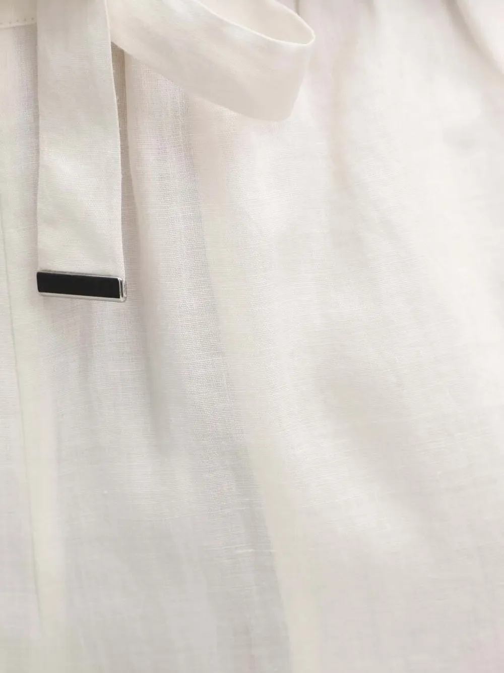 Hugo Boss Drawstring Trousers In White