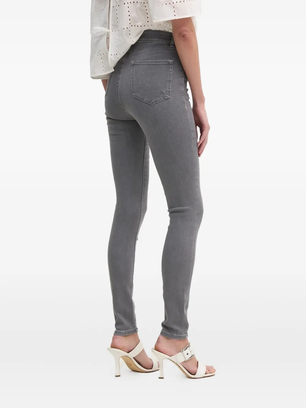 BOSS Jeans met vijf zakken - Grijs