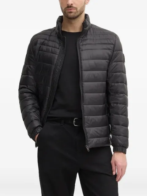 BOSS quilted high-neck jacket