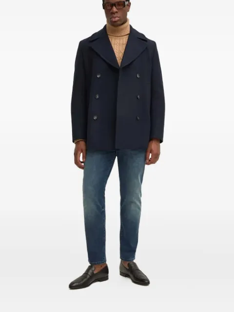 BOSS logo-plaque jeans