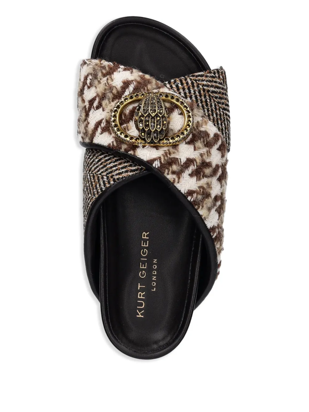 Kurt Geiger London Chelsea slippers Bruin