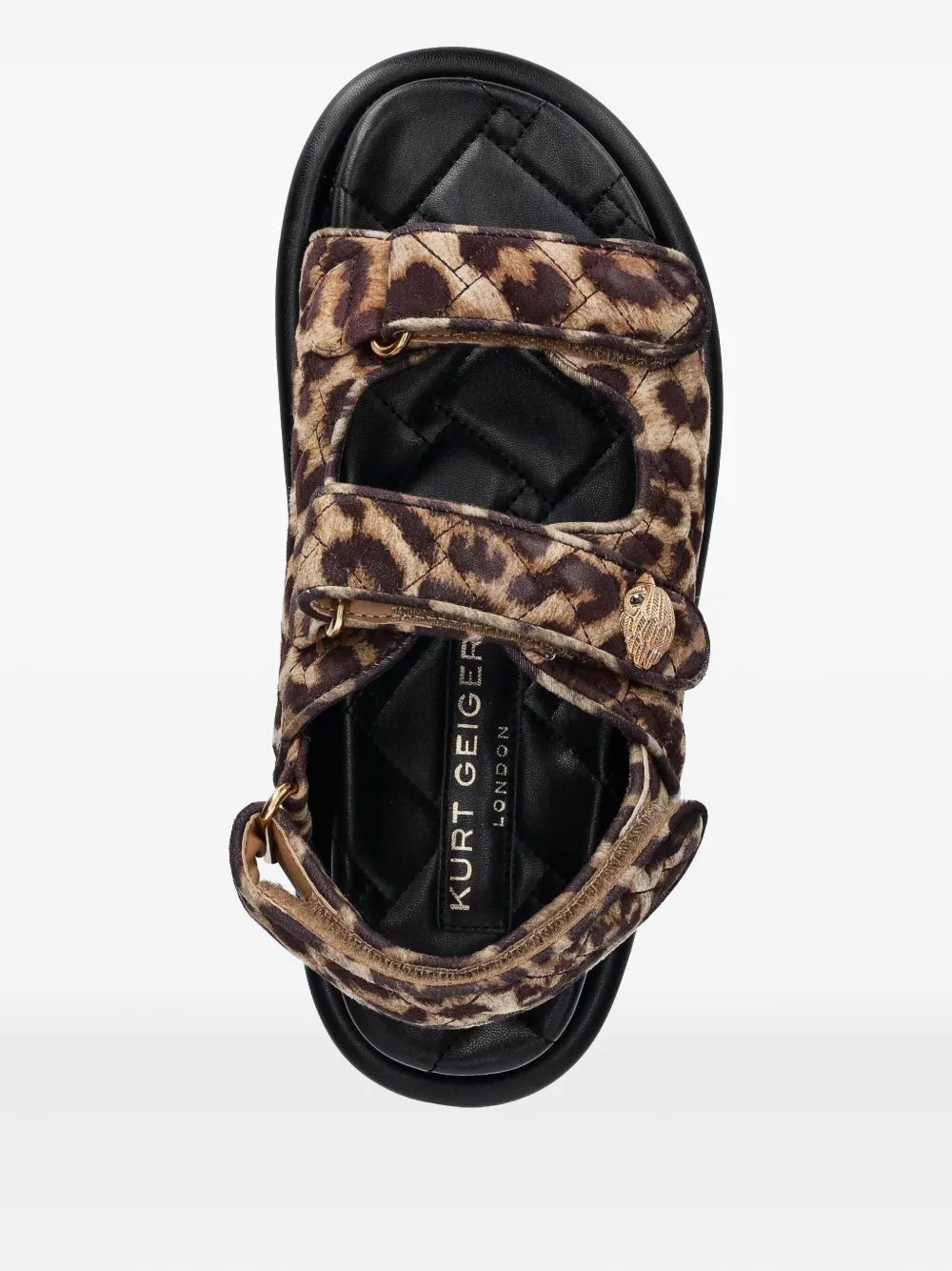 Kurt Geiger London Orson Slingback Sandal In Brown