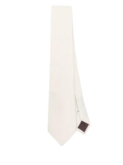 Canali corbata con motivo en jacquard