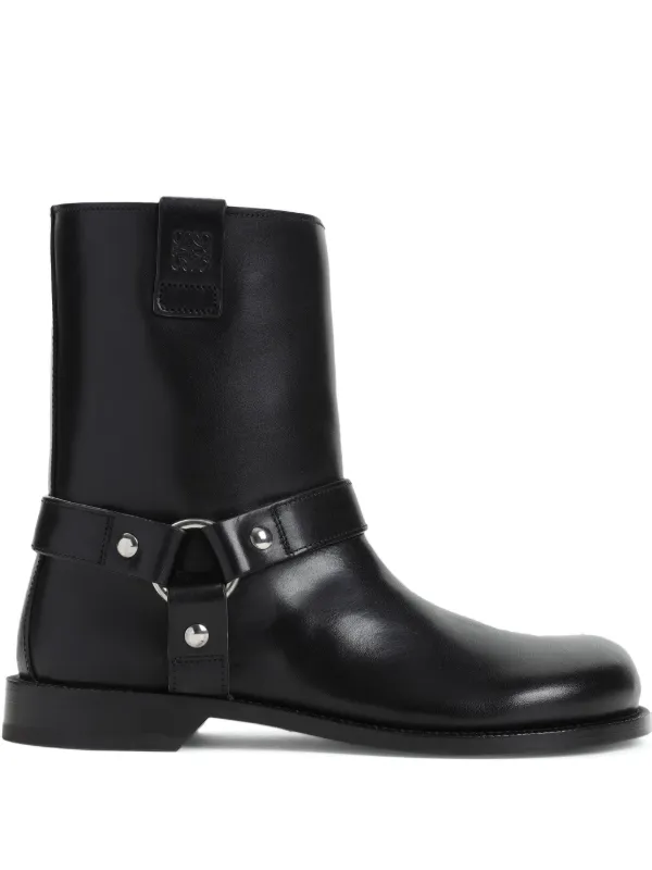 LOEWE Campo バイカーブーツ | ブラック | FARFETCH JP