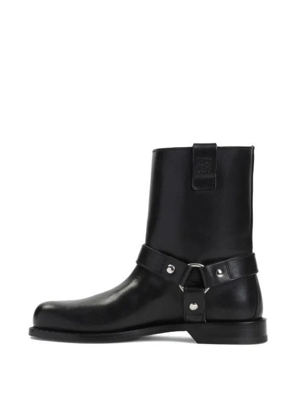 LOEWE Campo バイカーブーツ | ブラック | FARFETCH JP