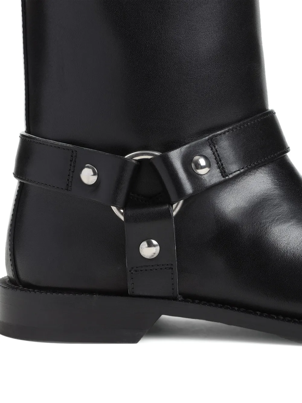 LOEWE Campo biker boots Black