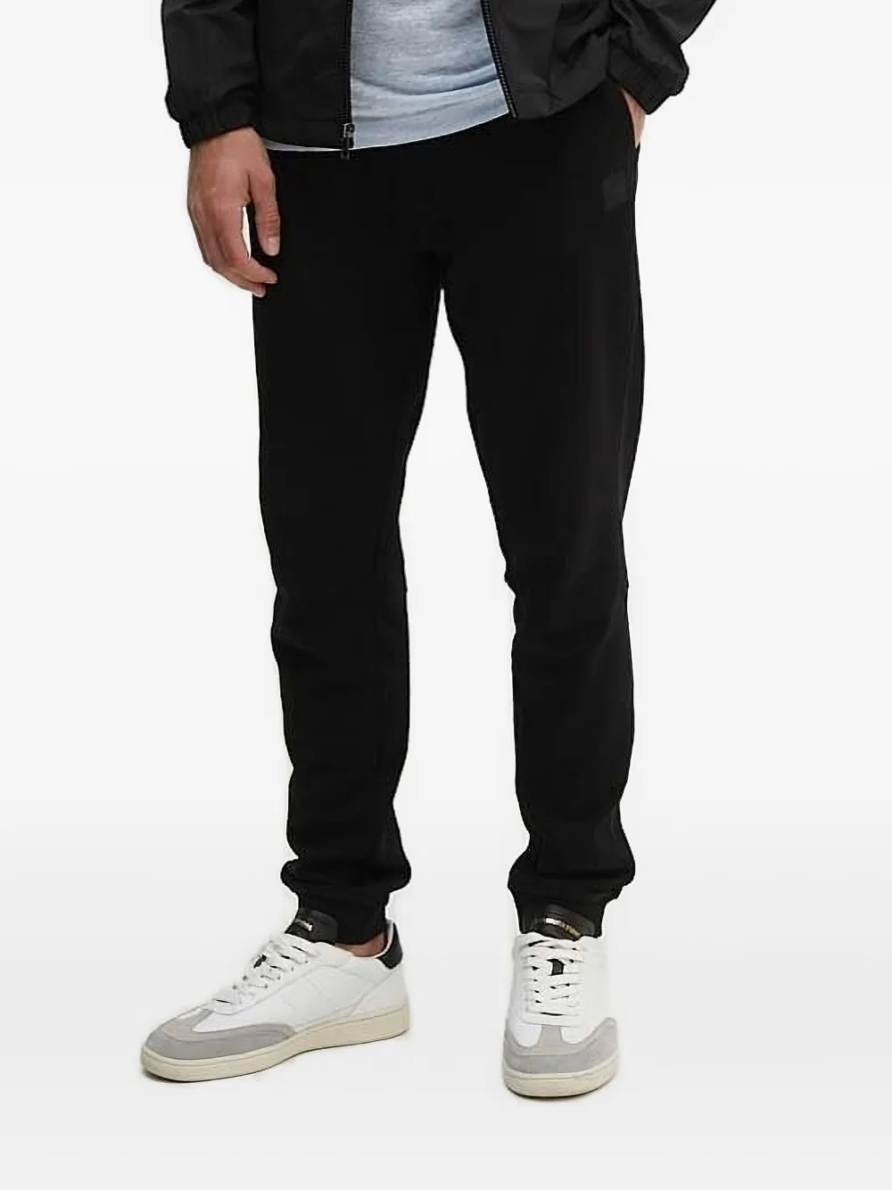 BOSS logo-appliqué track pants | Black | Image 1