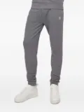 BOSS logo-appliqué track pants - Grey