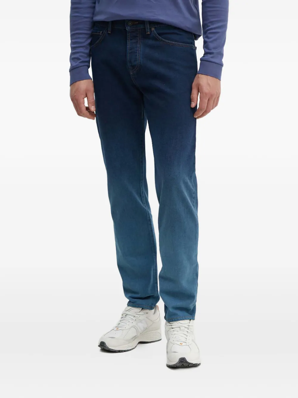 BOSS ombre straight-leg jeans | Blue | Image 1