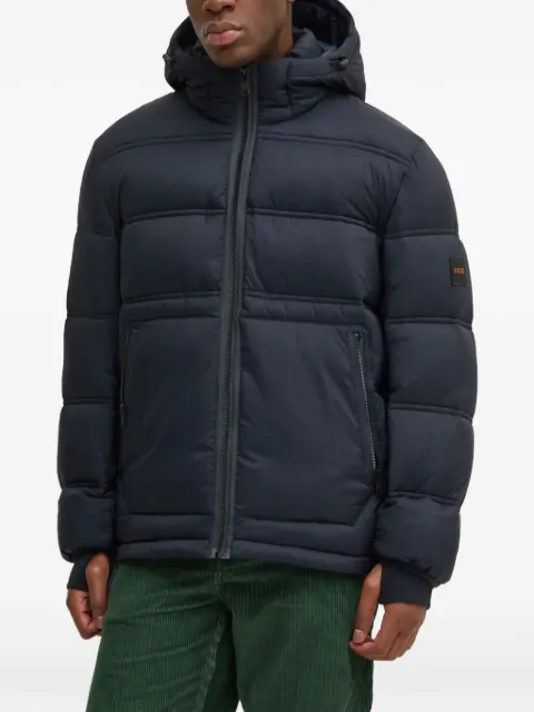 BOSS hooded puffer jacket