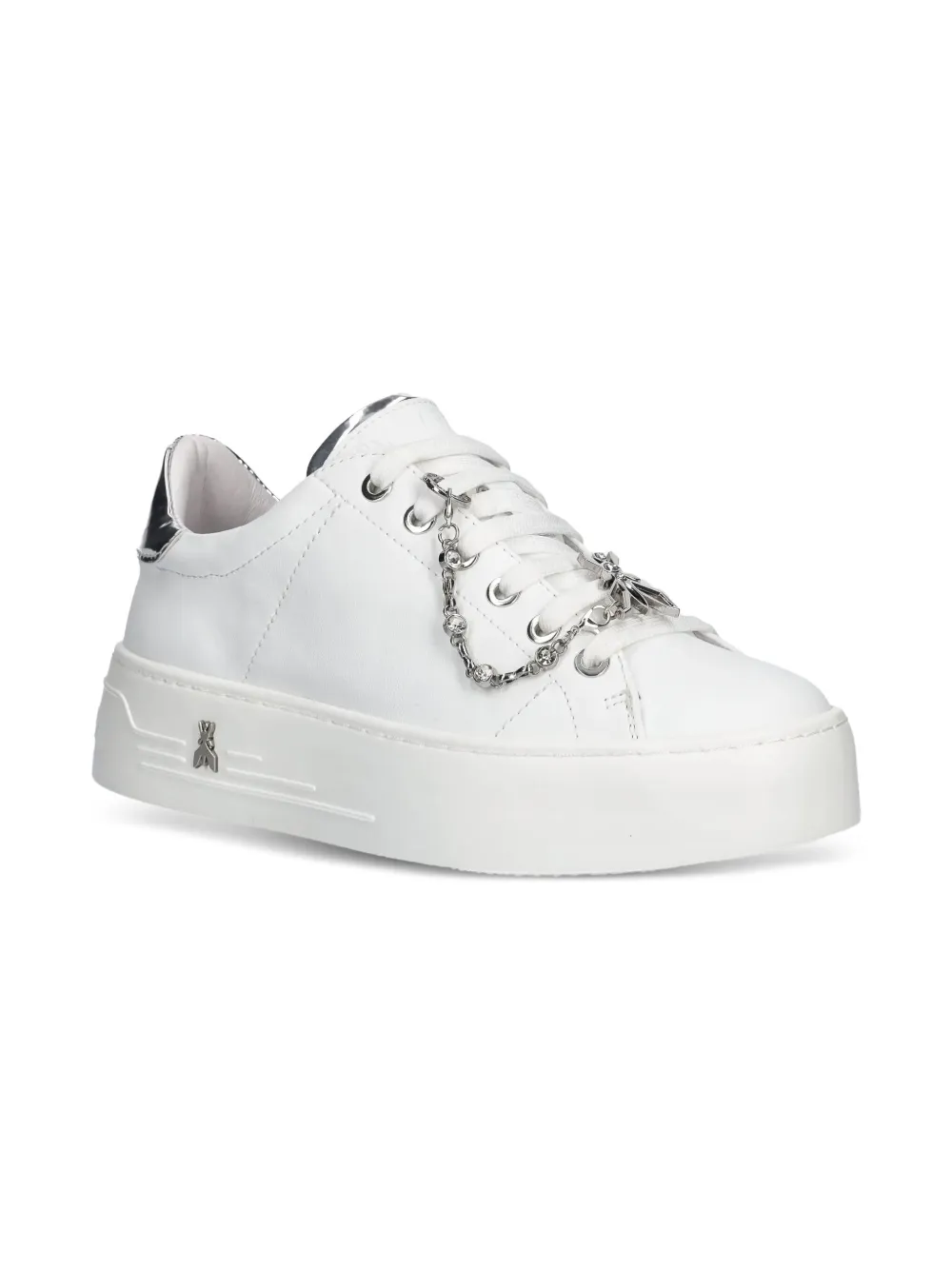 Patrizia Pepe chain-embellished sneakers White