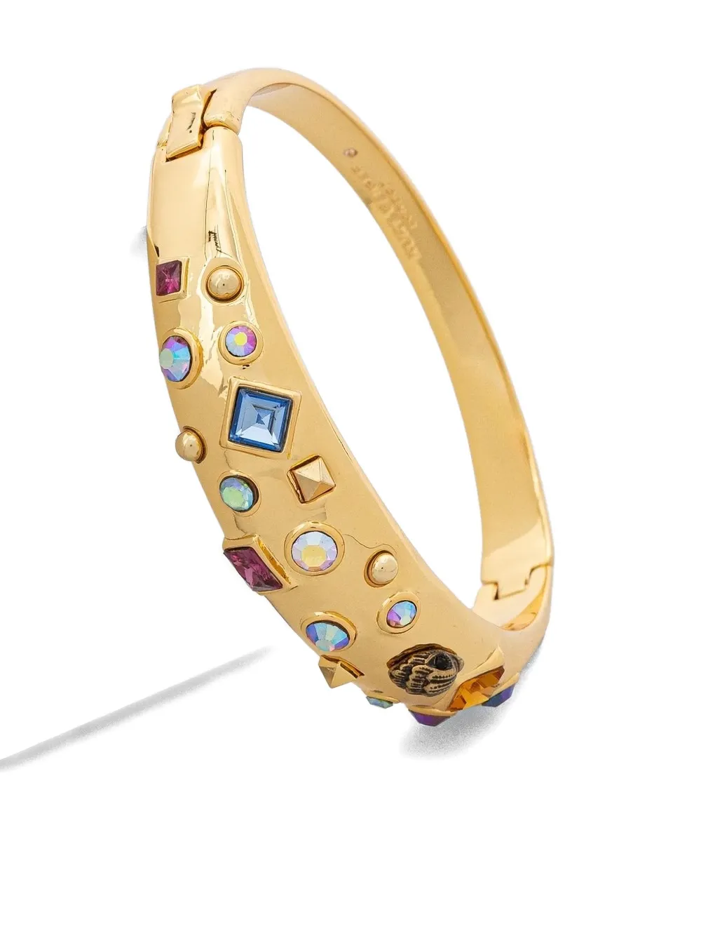 Kurt Geiger Gem-embellished Bracelet In Gold