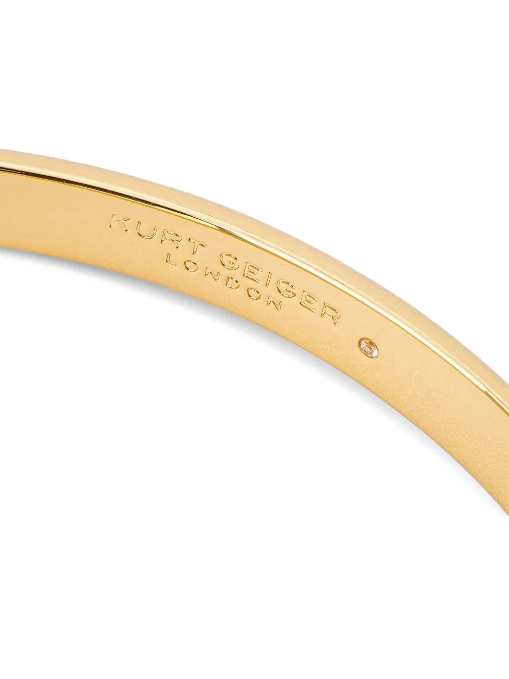 Kurt Geiger London Armband verfraaid met kristal - Goud