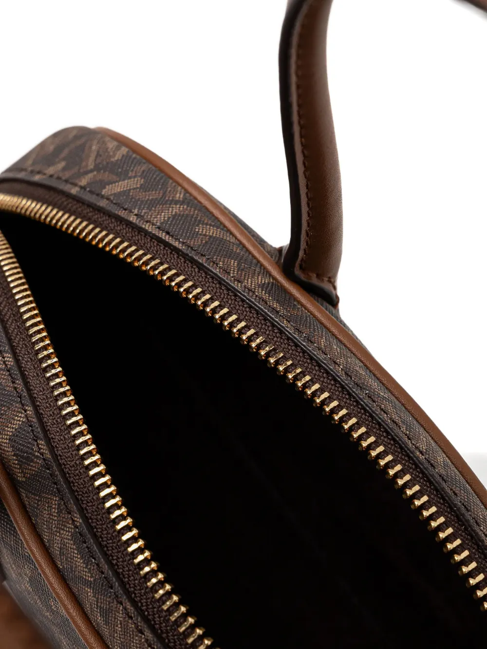 Michael Kors Kleine Lulu Signature shopper Bruin