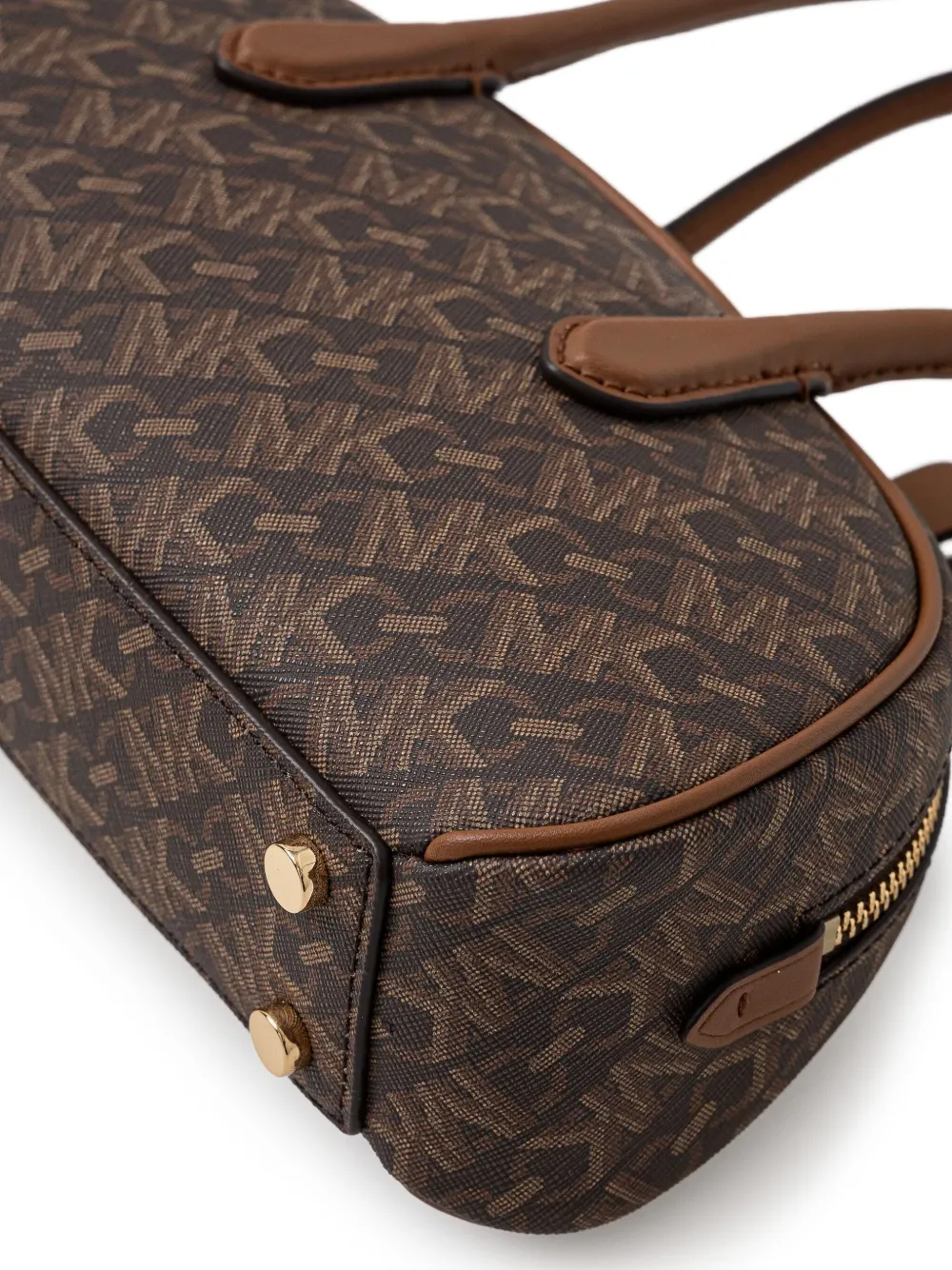Michael Kors Kleine Lulu Signature shopper Bruin