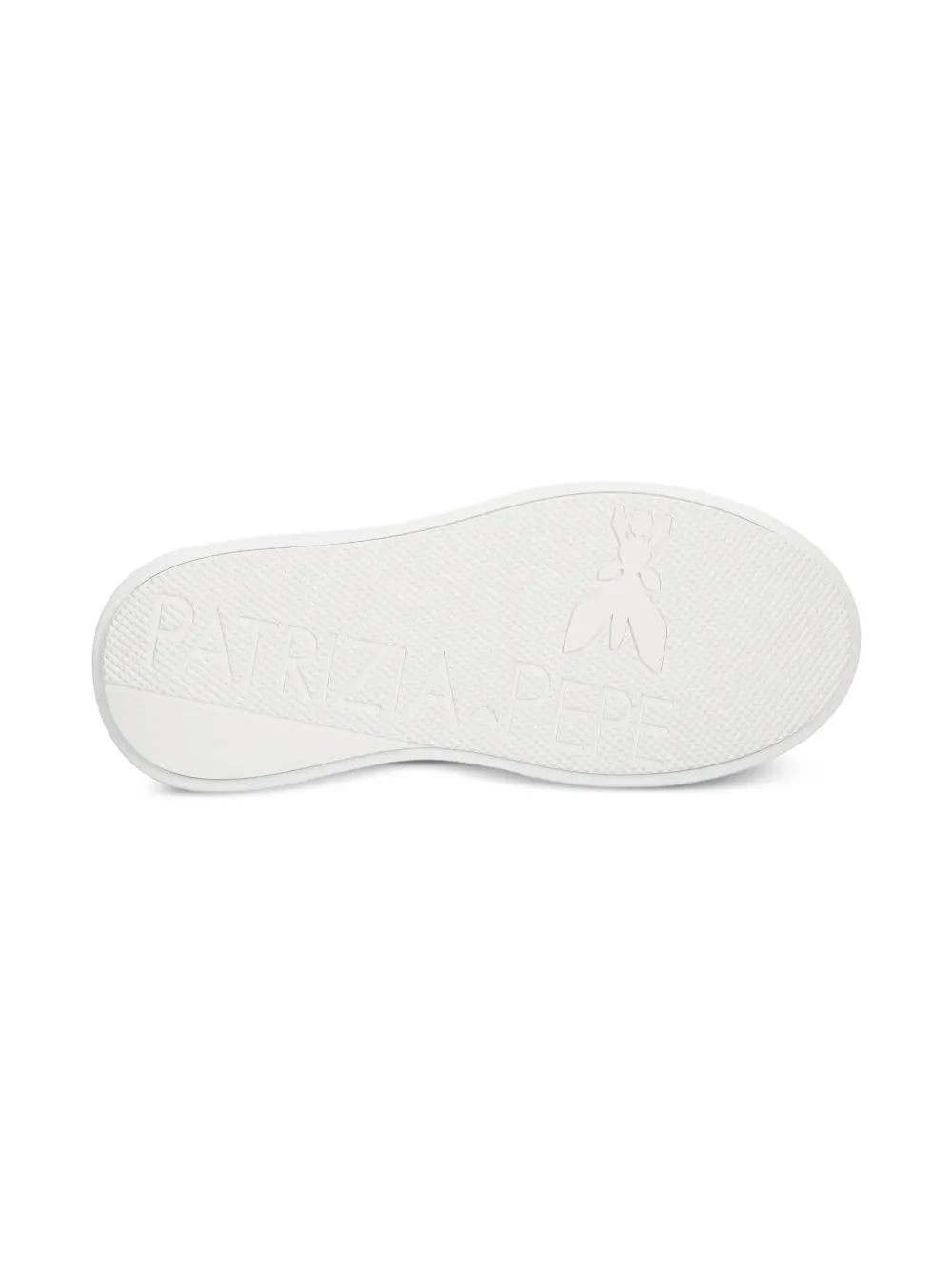 Patrizia Pepe girl logo-embellished sneakers White