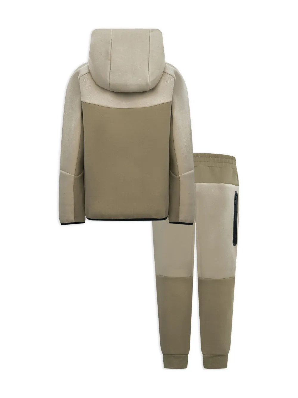 Nike Kids Trainingspak met logo Beige