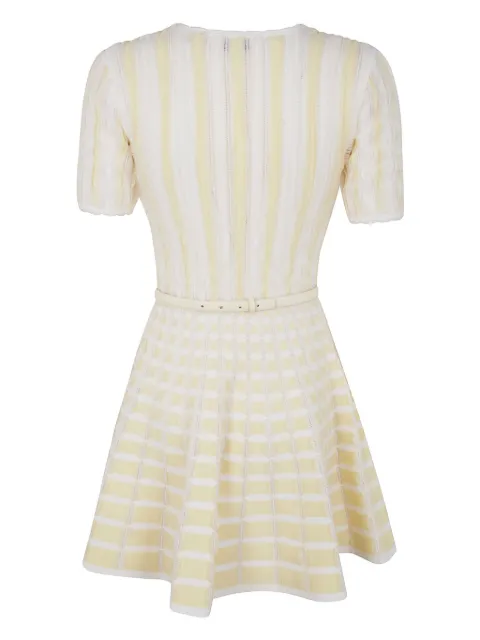 Elisabetta Franchi striped knitted dress AM48S51E2 - 1