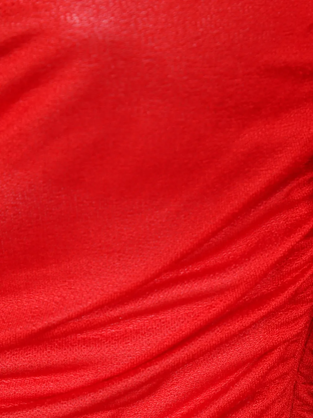 Blumarine Gedrapeerde blouse Rood