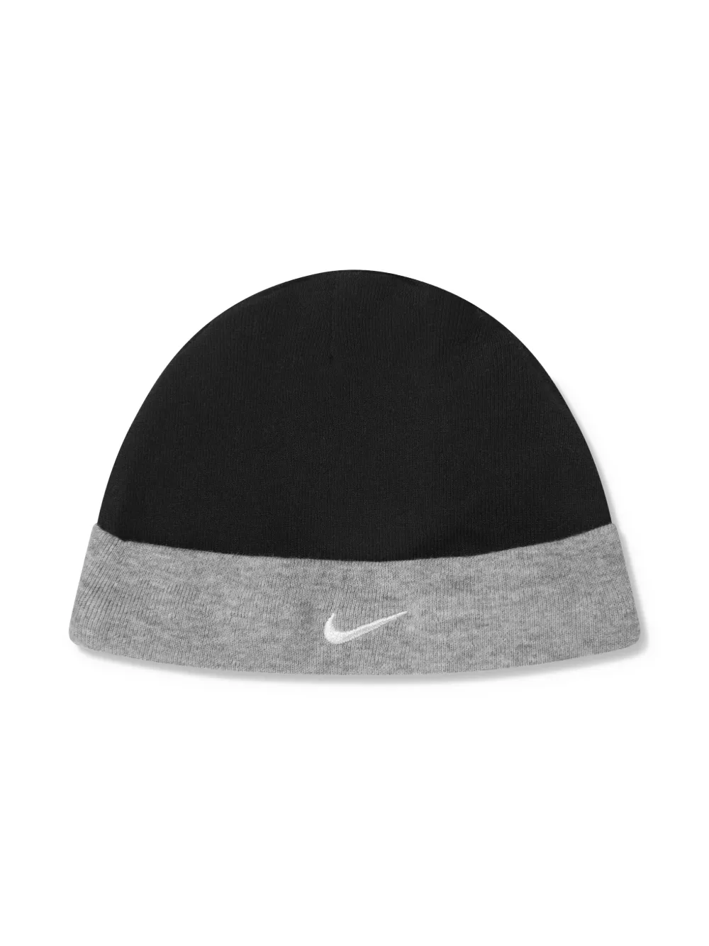Nike Kids Romper muts en slofjes met Swoosh-print Zwart