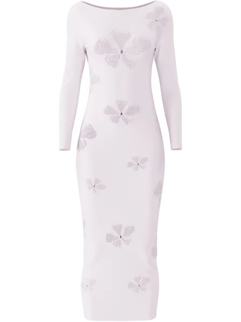 Maccapani monogram midi dress 25EM2M0H40065011 - 0