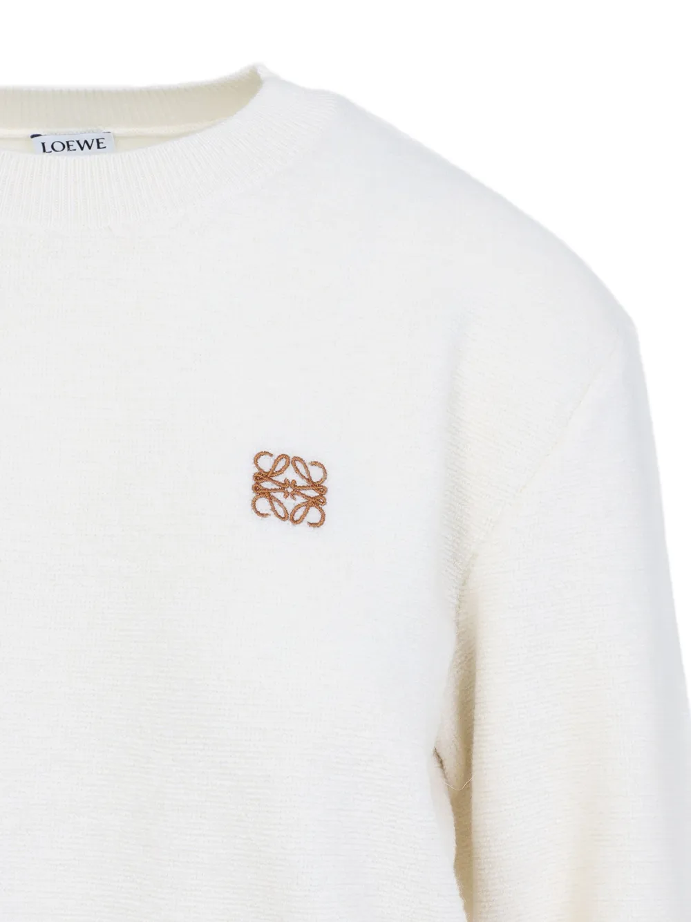LOEWE Wollen trui Wit