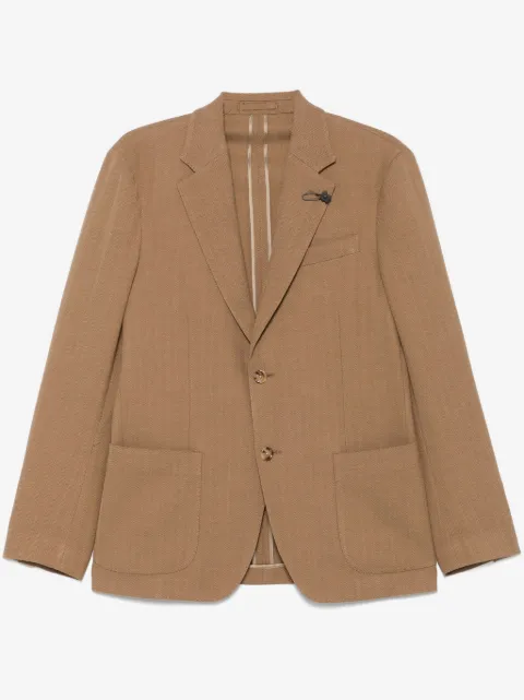 Lardini herringbone blazer