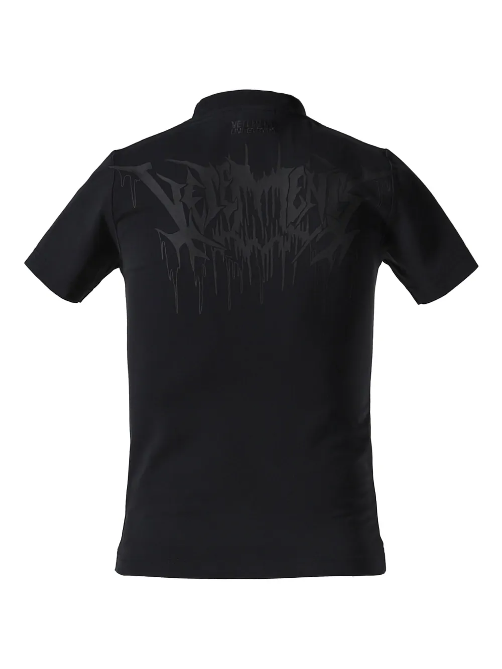 VETEMENTS T-shirt met logoprint - Zwart