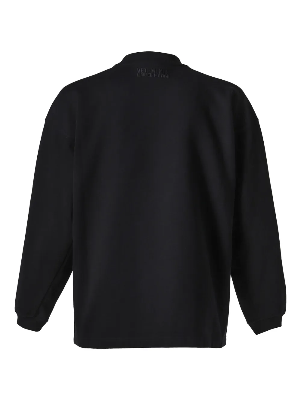 VETEMENTS Sweater met geborduurd logo - Zwart