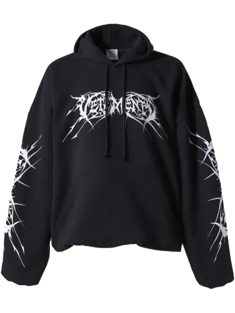 VETEMENTS logo印花连帽衫