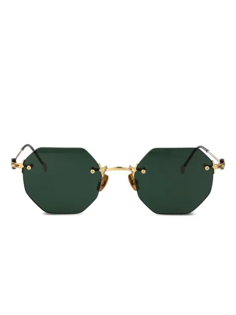 Yohji Yamamoto Óculos de sol geométrico