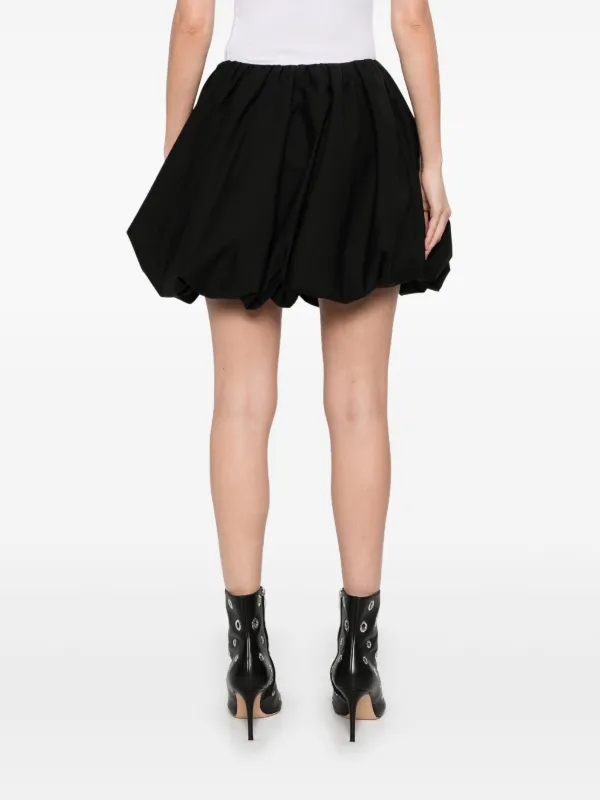 ROTATE BIRGER CHRISTENSEN Balloon Mini Skirt | Black | FARFETCH