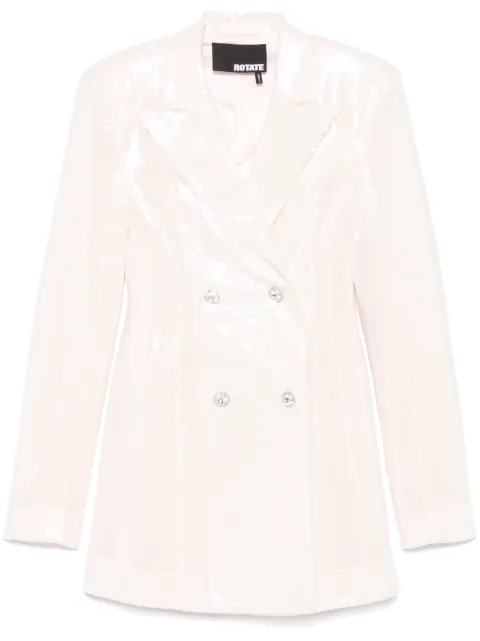 ROTATE BIRGER CHRISTENSEN sequinned blazer-style mini dress