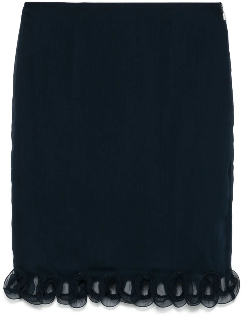 ROTATE BIRGER CHRISTENSEN jupe en chiffon à volants | bleu | Image 1