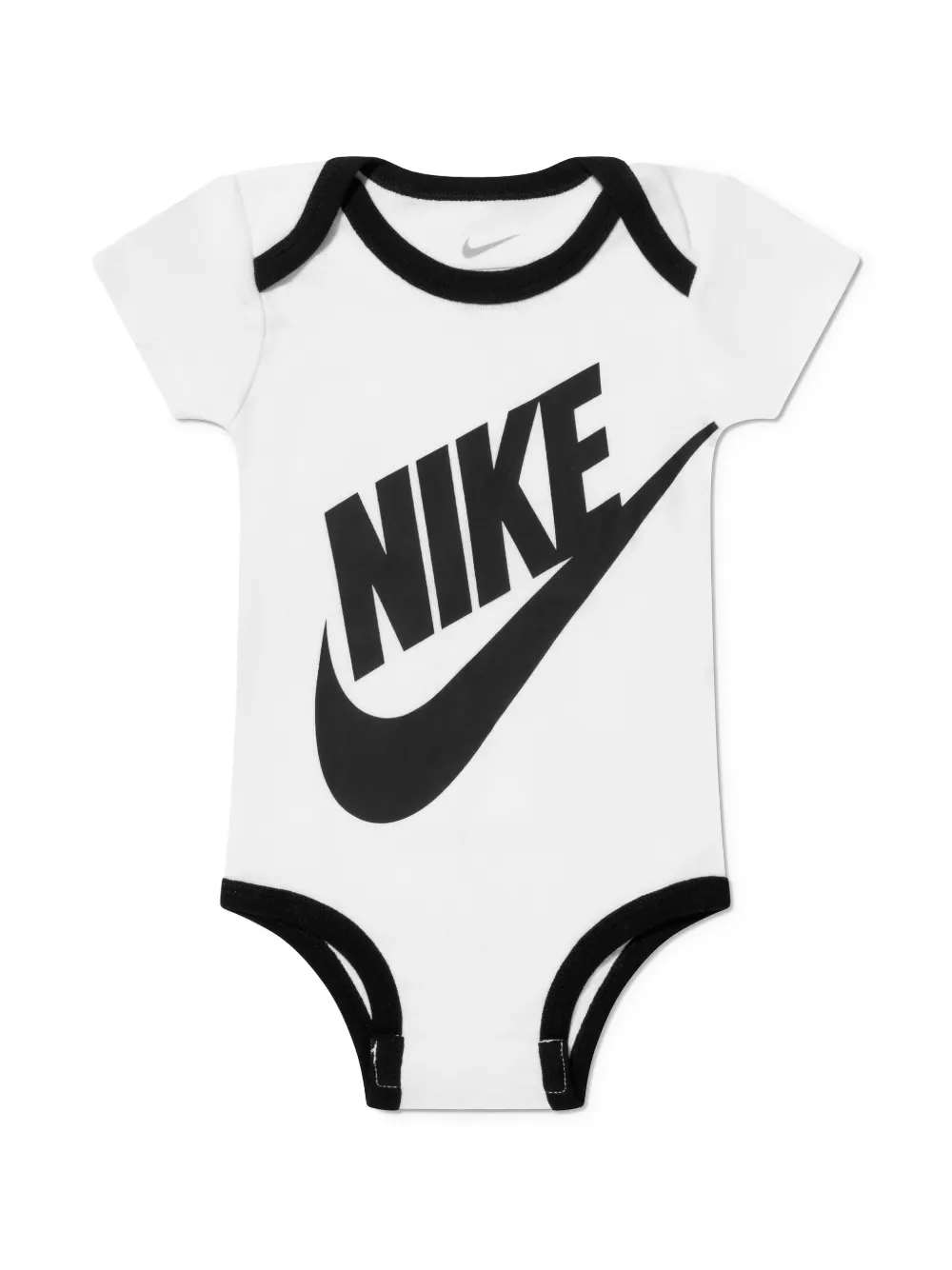 Nike Kids Futura romper, muts en slofjes met logo - Wit